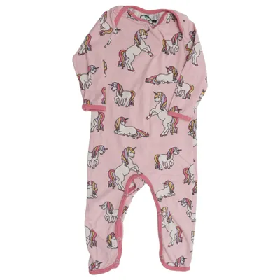 Rompers (Pink, Multicolored) from Småfolk Elastane, Organic cotton
