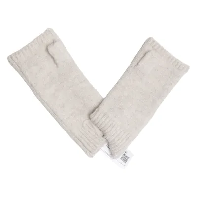Pulswärmer (Beige) von Lindex Acryl, Elasthan, Polyamid, Polyester, Wolle