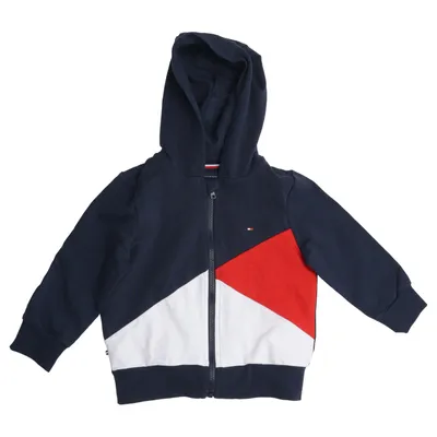 Huvtröja (Blå, Vit, Röd) från Tommy Hilfiger Bomull