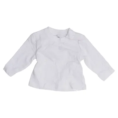 Långärmad t-shirt (Vit) från ICA I Love Eco Elastan, Ekologisk bomull