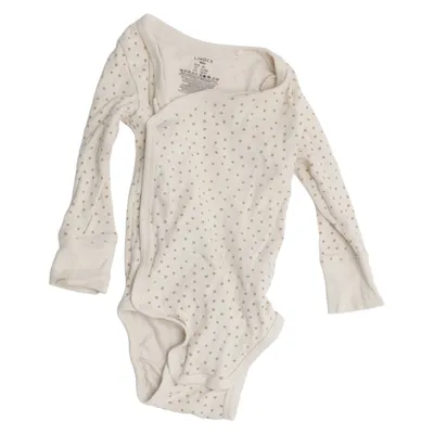 Body (Beige, Brun) från Lindex Baby Bomull, Elastan