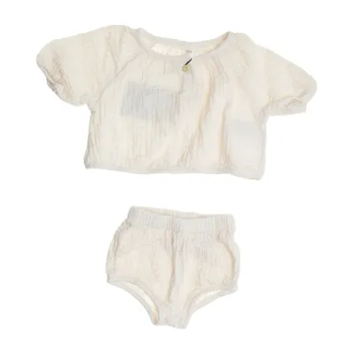 Set (Vit) från H&M Bomull, Elastan