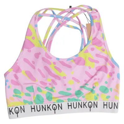 Sports-BH (Pink, Flerfarvet) fra HUNKØN Elastan, Polyester