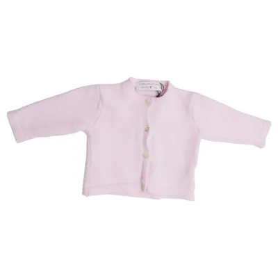 Cardigan (Pink) from Mimirose Merino wool