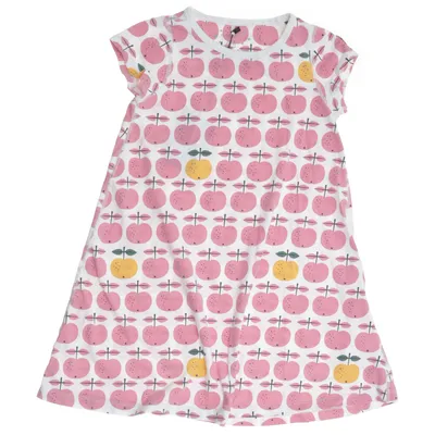 Dress (Pink, Multicolored) from Polarn O. Pyret Organic cotton, Elastane