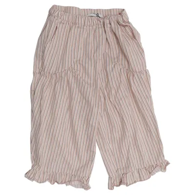 Trekvartsbyxor (Beige, Vit) från H&M Adorables Bomull