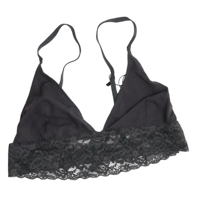 Bralette (Sort) fra H&M Bomuld, Elastan, Polyamid