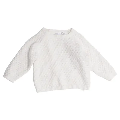 Tröja (Vit) från Zara Bomull, Polyamid, Polyester