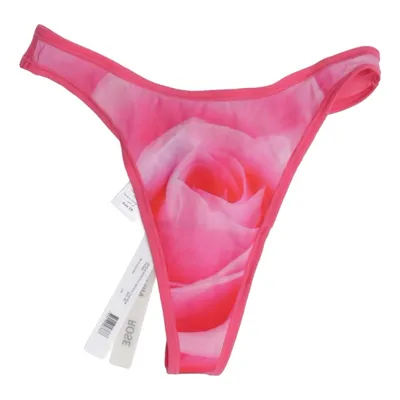 Thongs (Pink) from Main Rose Cotton, Elastane, Polyamide