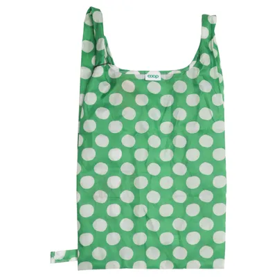 Tygpåse (Grön, Vit) från Coop Återvunnen polyester