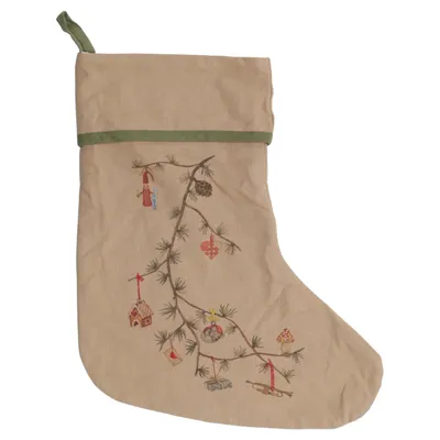 Weihnachtsstrumpf (Beige) von Kähler