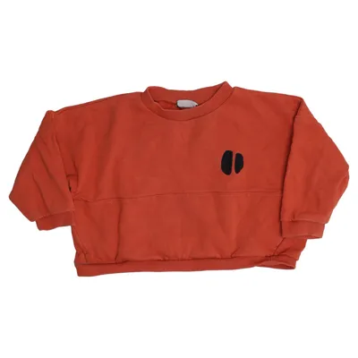 Collegetröja (Orange) från Maed for Mini Ekologisk bomull