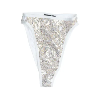 Bikiniunderdel (Vit, Guldfärgad, Flerfärgad) från PrettyLittleThing Polyester