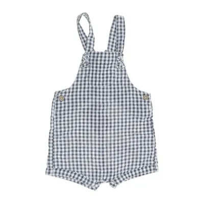 Hängselshorts (Blå, Vit) från Newbie by KappAhl Bomull