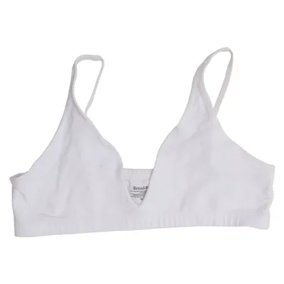 Bralette (White) from Bread & Boxers Cotton, Elastane