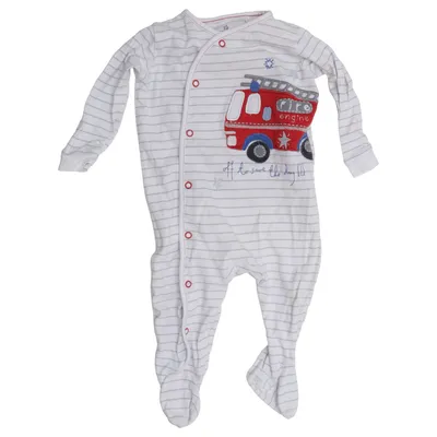 Sparkdräkt (Vit, Röd, Blå) från Next Baby Bomull