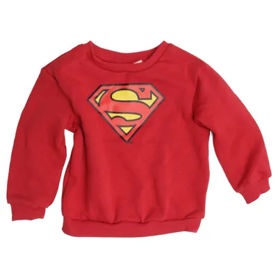 Sweatshirt (Rot) von Cozy Pixies Baumwolle, Polyester