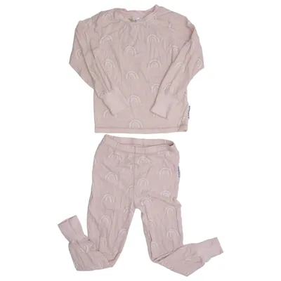 Pyjamas (Beige) från Geggamoja Bambu, Elastan, Ekologisk bomull