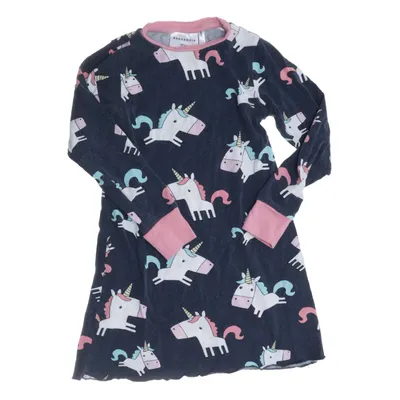 Nightgown (Blue, Multicolored) from Geggamoja Bamboo, Organic cotton, Elastane