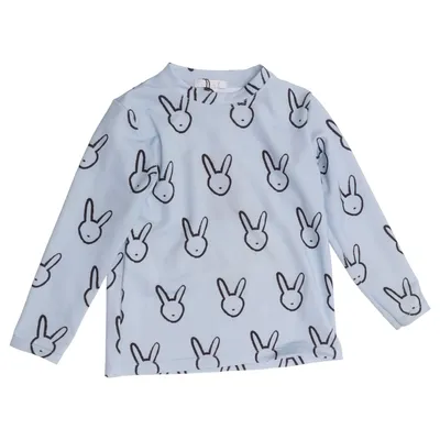 Långärmad t-shirt (Blå) från Livly Elastan, Polyester