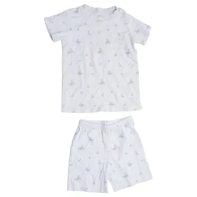 Pyjamas (Vit, Blå) från Livly Bomull