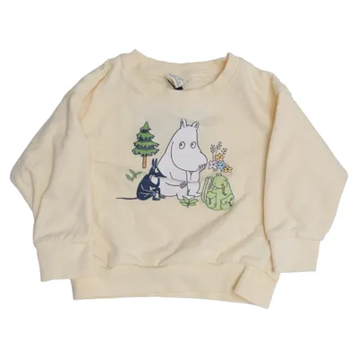 Sweatshirt (Geel) van Moomin by Lindex Katoen