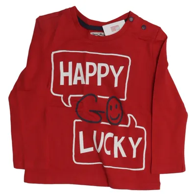 Long sleeve T-shirt (Red, White) from Original Marines