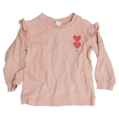 Collegetröja (Rosa) från H&M Bomull, Elastan