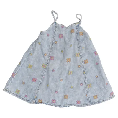Jeansklänning (Blå, Flerfärgad) från Zara Bomull