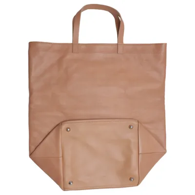 Handtasche (Braun) von Maison Martin Margiela by H&M Leder