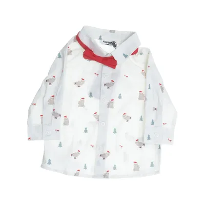 Shirt (Wit) van KappAhl Katoen, Elastaan