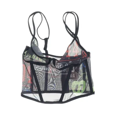 Bustier (Black, Multicolored) from Kikiriki