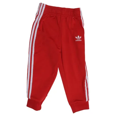 Pantalon de jogging (Rouge, Blanc) de Adidas Originals Polyester recyclé