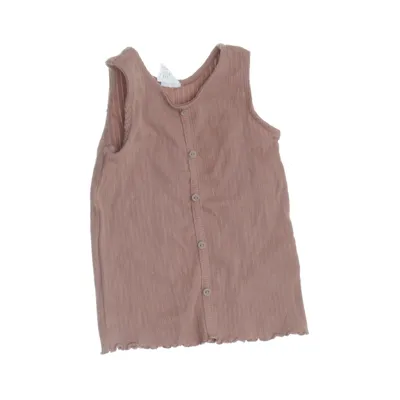 Topp (Brun) från H&M Bomull, Elastan
