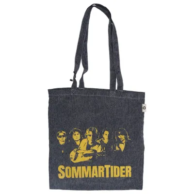 Canvas bag (Gray, Yellow) Cotton, Polyamide, Polyester, Viscose