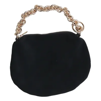 Handväska (Svart, Guldfärgad) från Topshop Skinn, Polyester