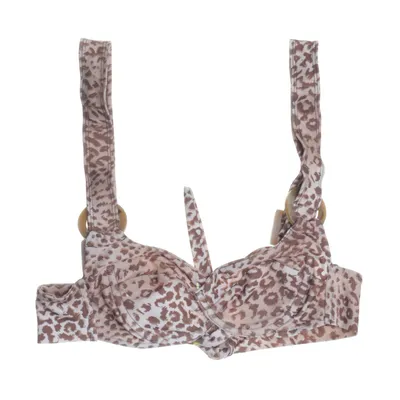 Bikiniöverdel (Brun, Beige)