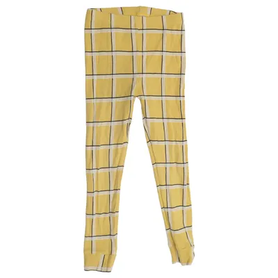 Leggings (Yellow, White, Black) from Mini Rodini Cotton