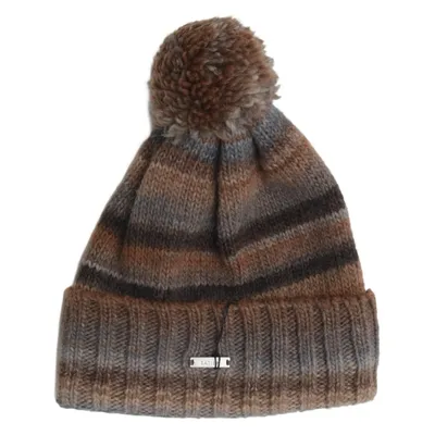 Bobble hat (Brown, Gray, Multicolored) from Sätila Acrylic, Wool