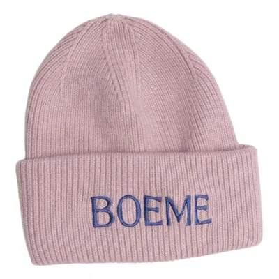 Beanie-Mütze (Pink, Blau) von Boeme