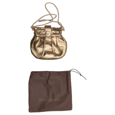 Aftonväska (Guldfärgad) från Fly Bird Fly Skinn