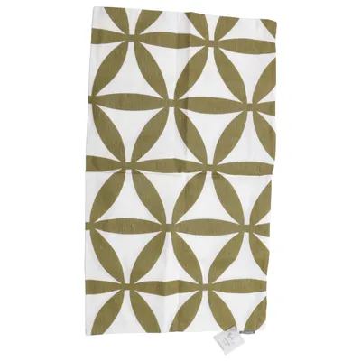 Housse de coussin (Vert, Blanc) de Spira