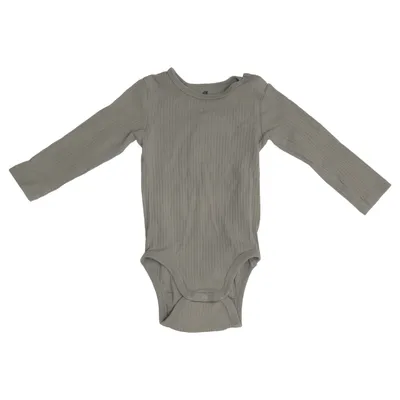 Body (Grå) från H&M Bomull, Elastan