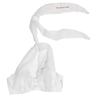 Bra (White) from Kat the Label Elastane, Polyamide, Polyester