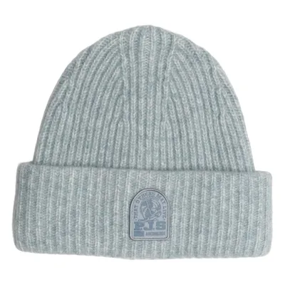 Beanie-Mütze (Grau) von Parajumpers Baumwolle, Wolle