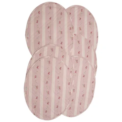 Placemat (Pink, White) from Lene Bjerre