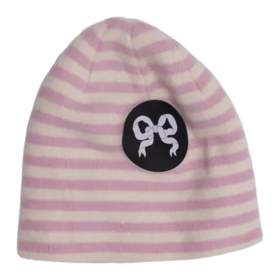 Bonnet (Rose, Blanc) de Soulland Laine