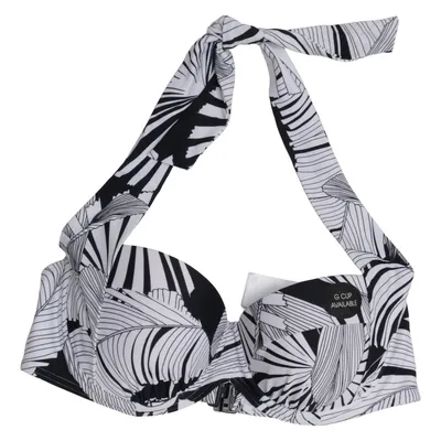 Bikini top (Black, White) from Debenhams Elastane, Polyamide