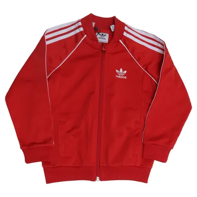 Veste de sport (Rouge, Blanc) de Adidas Originals Polyester