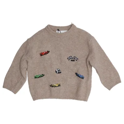 Tröja (Beige, Flerfärgad) från Zara